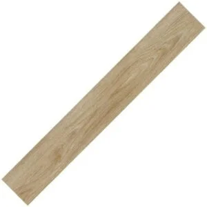 Wooden plank with light grain pattern