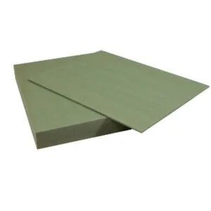 Two green felt sheets stacked together