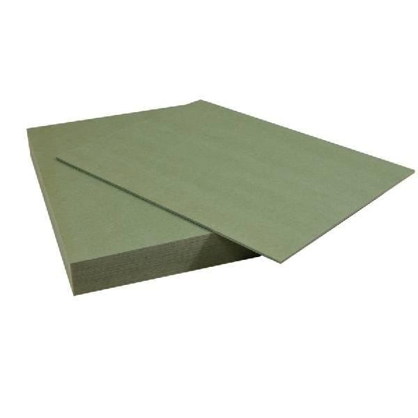 Two green felt sheets stacked together